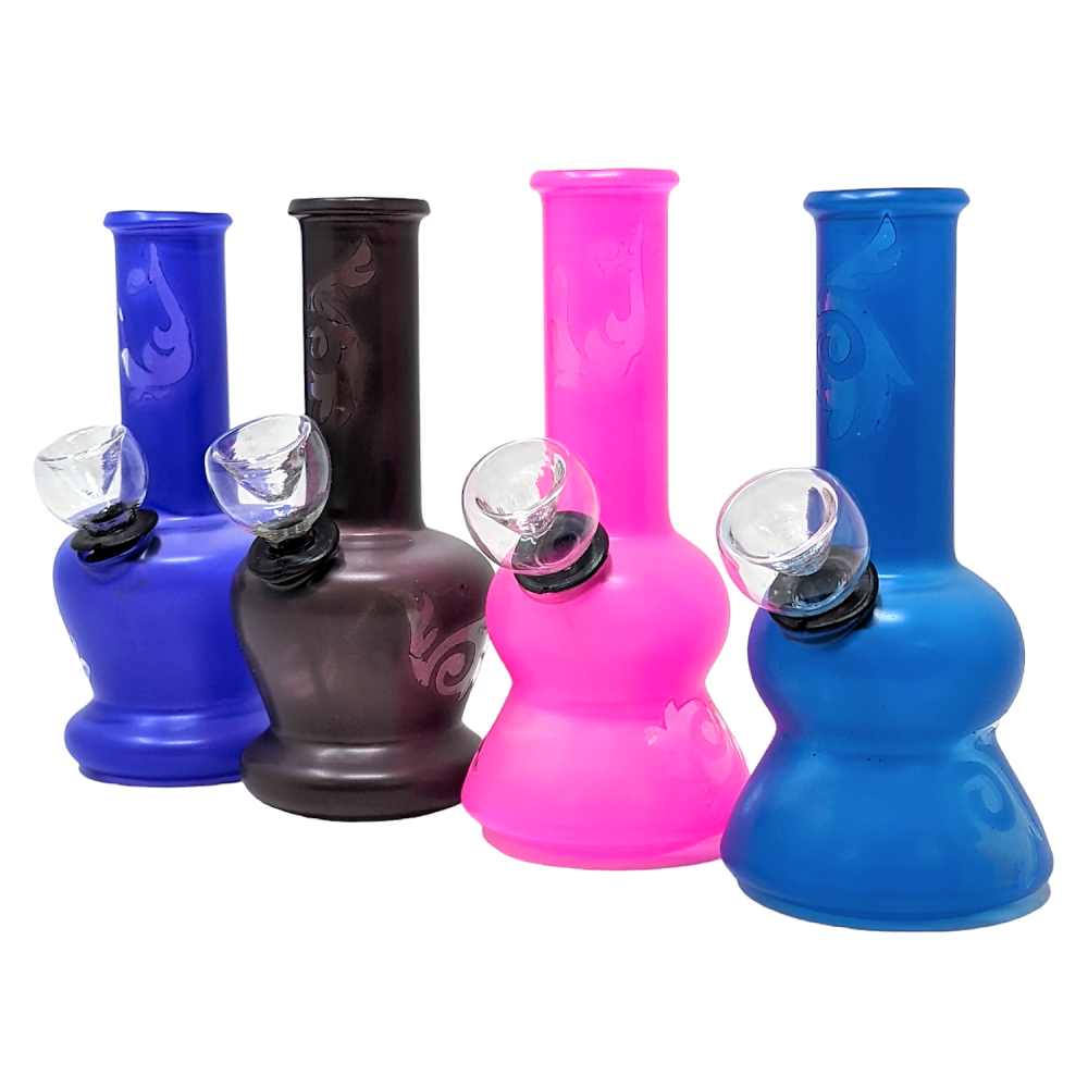 5" Self Print GOR Water Pipes Unique Borosilicate Glass Smoking Pipes